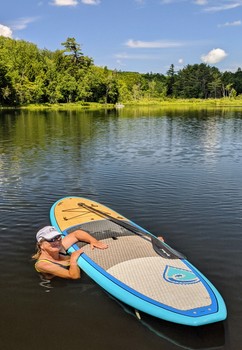 Basin Pond Paddle Boarding